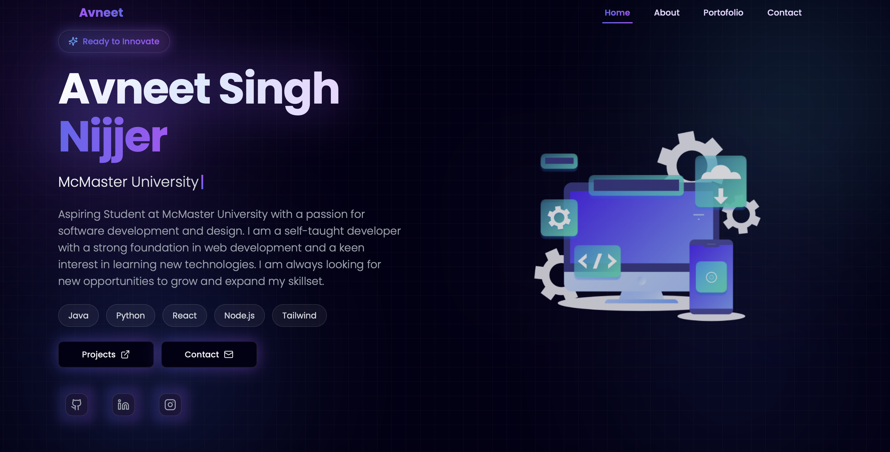 Personal Portfolio Website